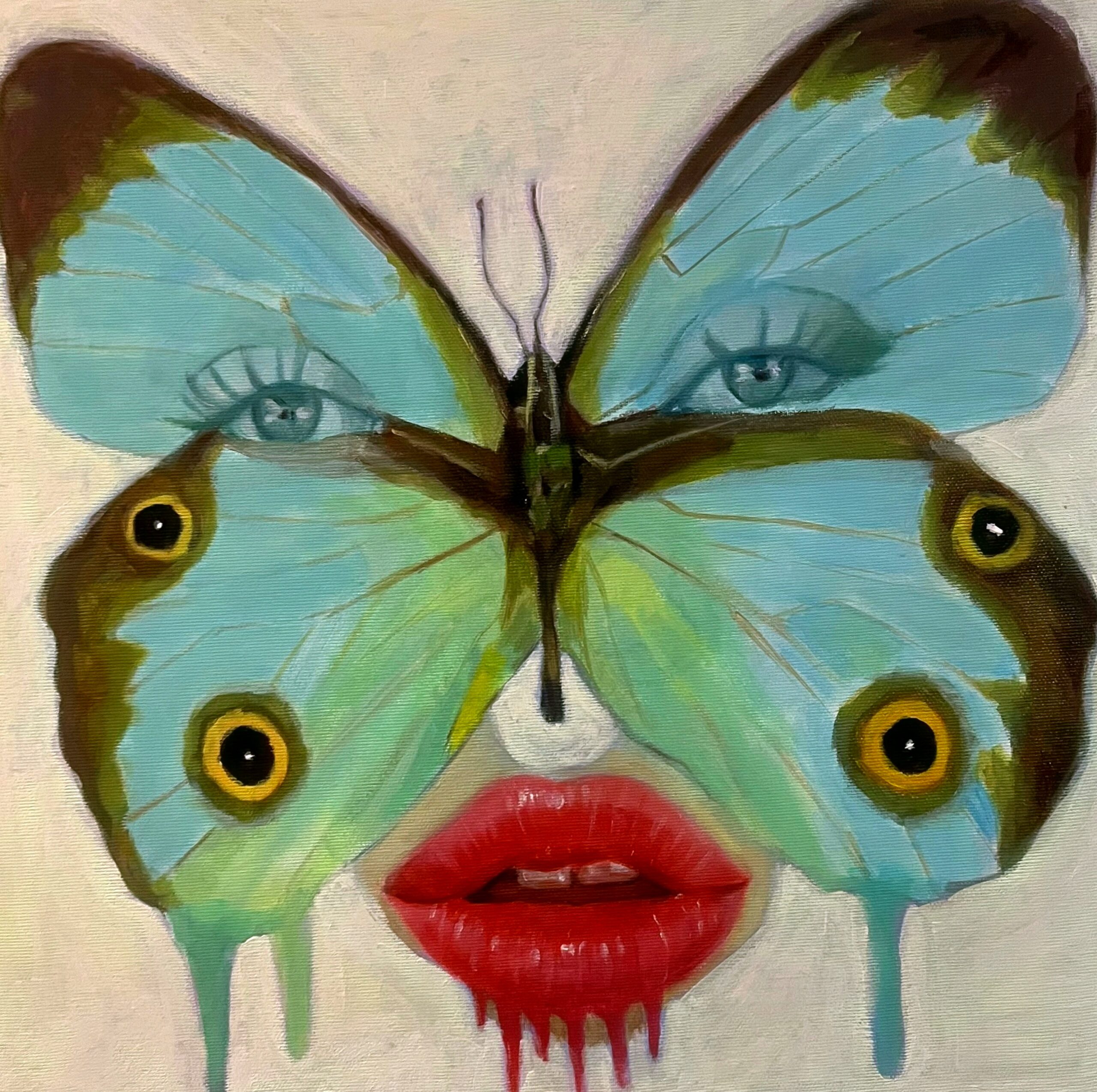 Conceptual Butterfly Artwork